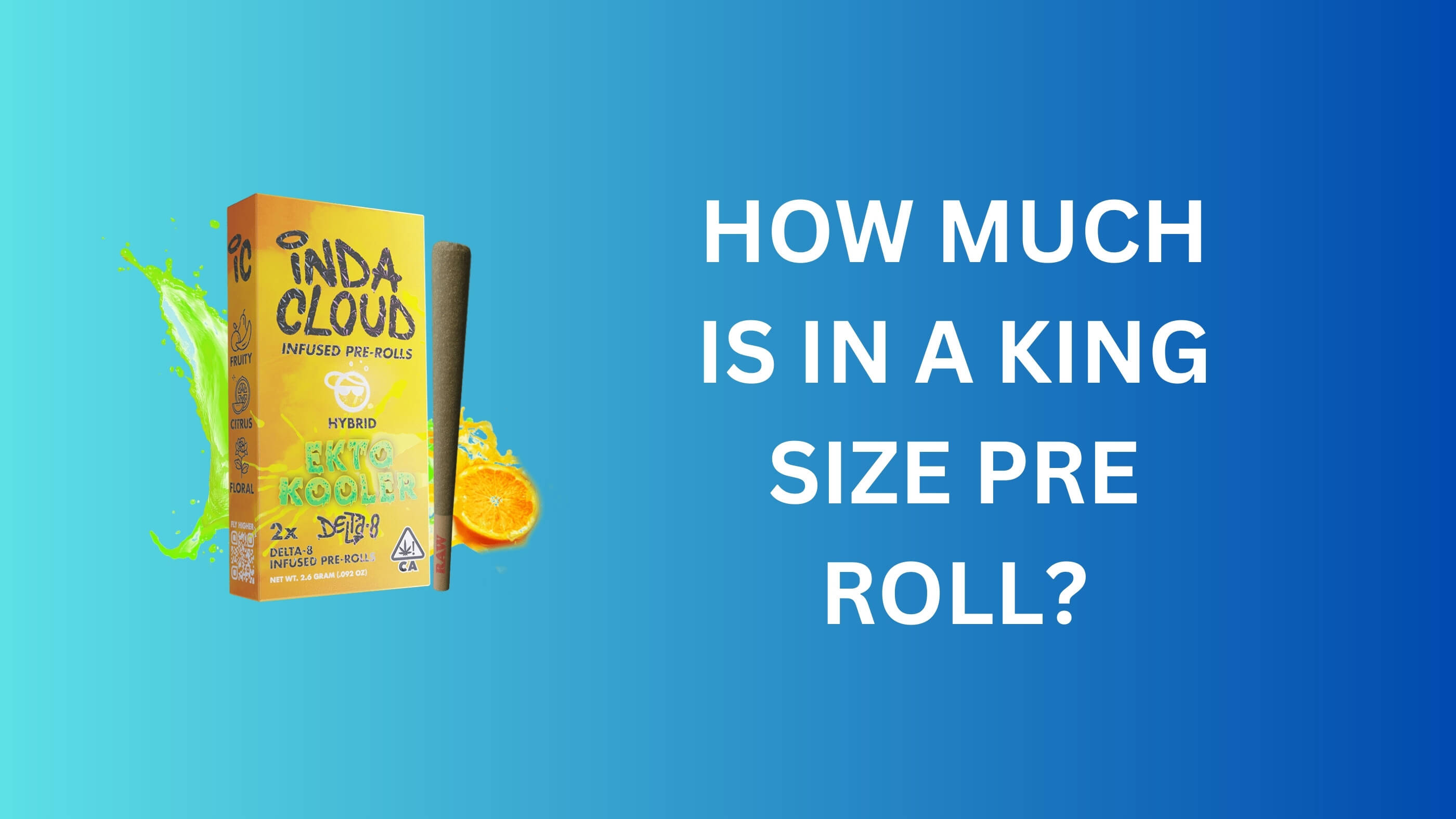 How Much Is in a King Size Pre Roll